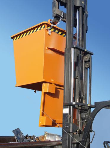 Bauer Klappbodenbehälter in RAL2000 Gelborange