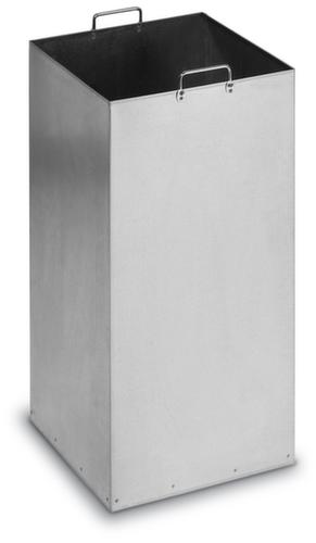 Wertstoffsammler inklusive Aufkleber, 45 l, RAL1023 Verkehrsgelb, Deckel gelb