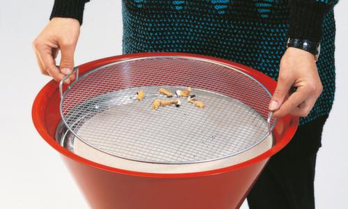 Standascher mit Dach, RAL7021 Schwarzgrau