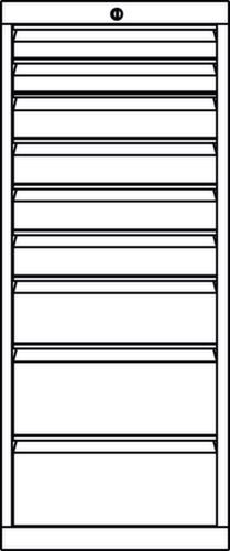 PAVOY Schubladenschrank Basis Plus, 9 Schublade(n)