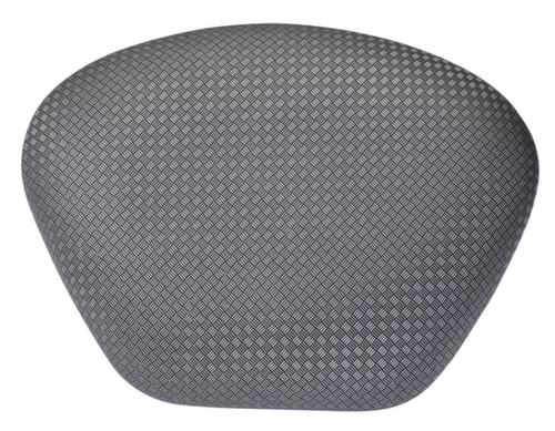 Kappes Stehhilfe ErgoPlus 3000 mit Rückenlehne, Sitzhöhe 600 - 900 mm, Sitz anthrazit