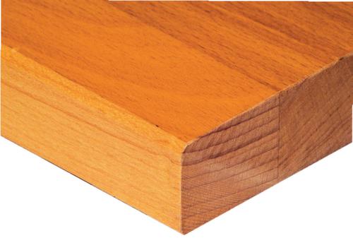 Bedrunka + Hirth Werkbank mit Buche-Massivholzplatte Gestell in vielen Farben, 5 Schubladen, 1 Schrank