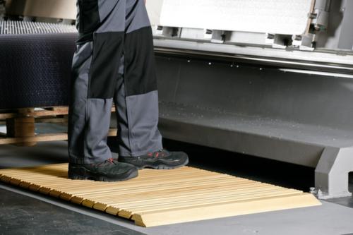 Miltex Holzlaufrost Yoga Holzrost Meterware, Breite 1500 mm