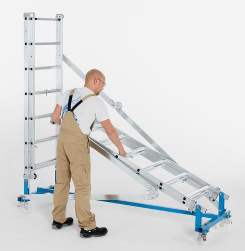 ZARGES Klappgerüst Variomaster T mit höhenverstellbarem Rahmen