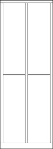 PAVOY Schließfachschrank Basis, 4 Fächer