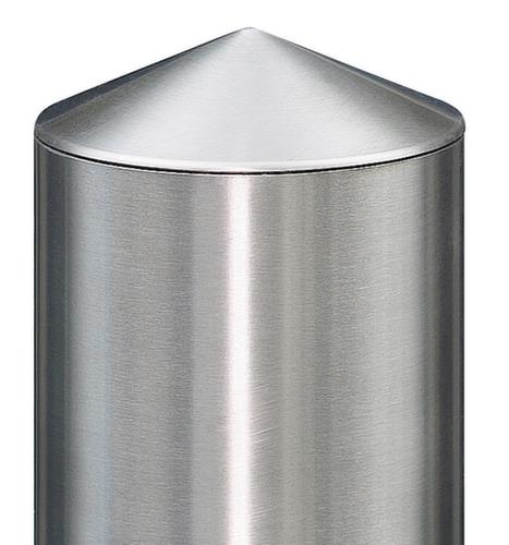 Edelstahl-Sperrpfosten, Höhe 900 mm, zum Einstecken mit Bodenhülse