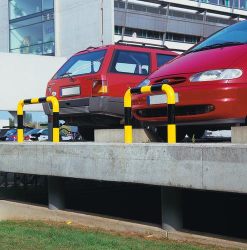 Moravia Rammschutzbügel BLACK BULL Stahlrohr Ø 76 mm, Höhe x Breite 600 x 750 mm