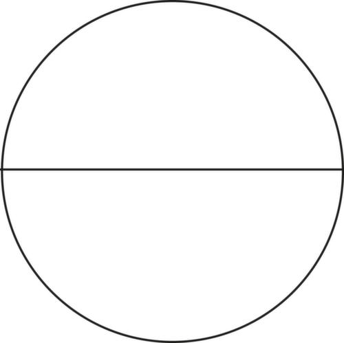 Mehrzwecktisch, Ø 1600 mm, Platte Ahorn