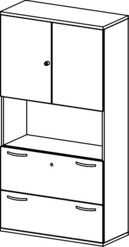 Gera Kombischrank Pro, 3 Ordnerhöhen