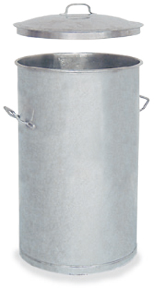 Auflagedeckel für Blechtonne