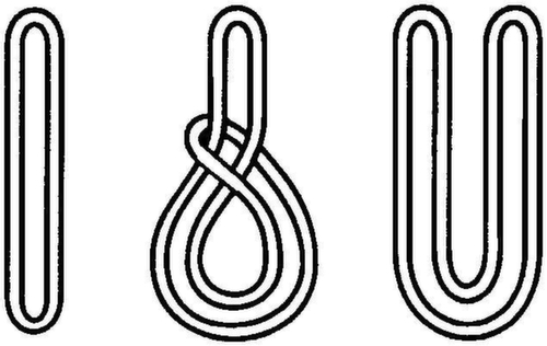 Hebeband in violett, 1000 kg Traglast