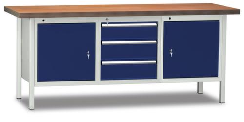 KLW Lutz Werkbank in RAL7035/5010