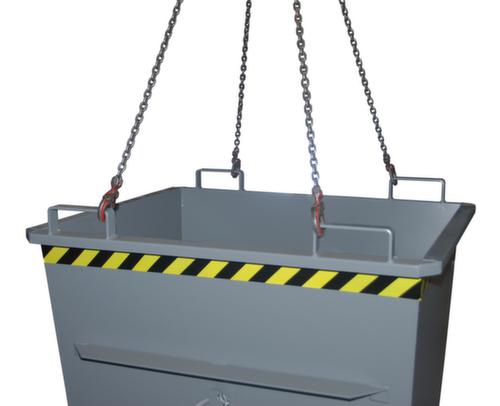 Bauer Klappbodenbehälter in RAL2000 Gelborange