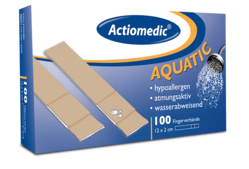 actiomedic Fingerverband Aquatic, atmungsaktiv, hypoallergen und wasserabweisend