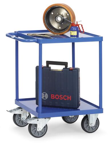 fetra Tischwagen mit Stahl-Etagen