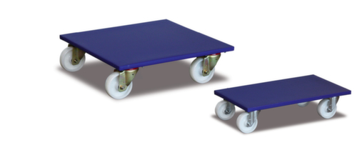 VARIOfit Möbelhund® Extra 125/K mit rutschfester Ladefläche, Traglast 900 kg, Kunststoff-Bereifung