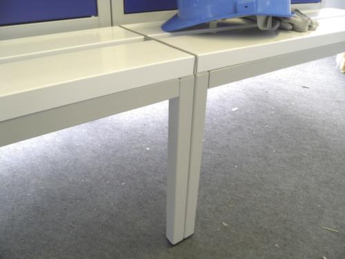 PAVOY Umkleideschrank Basis mit Sitzbank + 2 Abteile, Abteilbreite 300 mm