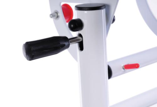 Franken Projektionswagen Travel, Höhe 850 - 1250 mm, weiß