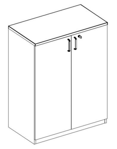 Nowy Styl Flügeltürenschrank E10, 5 Ordnerhöhen