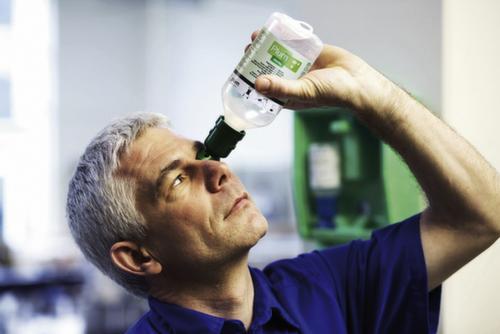 B-Safety Augenspülstation BR 320 005, 2 x 500 ml Kochsalzlösung