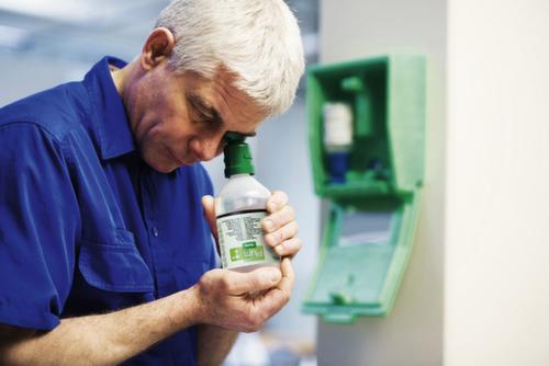 B-Safety Augenspülstation BR 320 005, 2 x 500 ml Kochsalzlösung