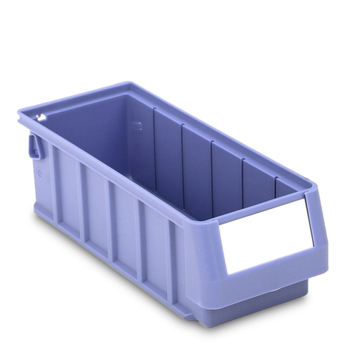 BITO Verstärkter Regalkasten, taubenblau, Tiefe 300 mm