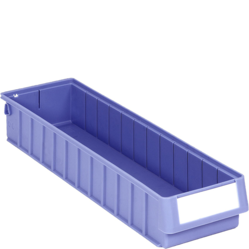 BITO Verstärkter Regalkasten, taubenblau, Tiefe 600 mm