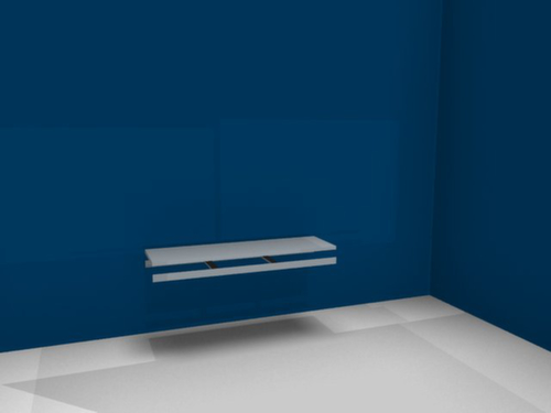 hofe Fachboden für Weitspannregal, Breite x Tiefe 2000 x 600 mm