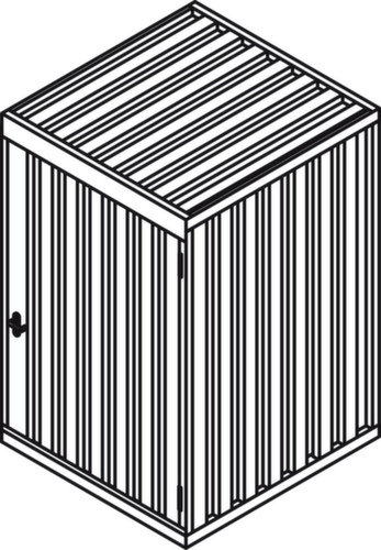 Säbu Magazinbox mit festem Dach