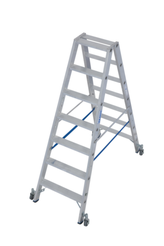 Krause Stehleiter auf Rollen