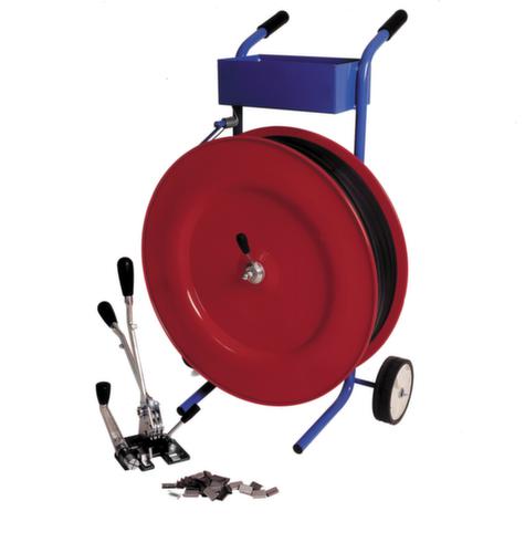 Fahrbares Umreifungsset Standard mit PP-Band, Bandbreite 13 mm