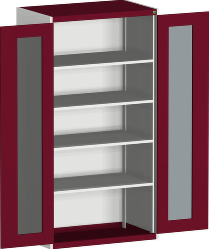 bott Systemschrank cubio mit 4 Böden, Breite 1050 mm