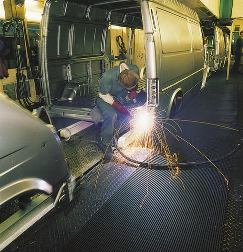 Miltex Rollbarer Bodenrost Yoga Roll Oil Meterware, Breite 600 mm