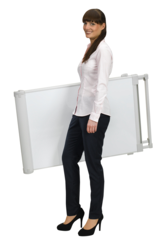 Franken Flipchart PRO Deluxe Standard mit 2 Papierhaltern, Höhe 1100 - 1880 mm