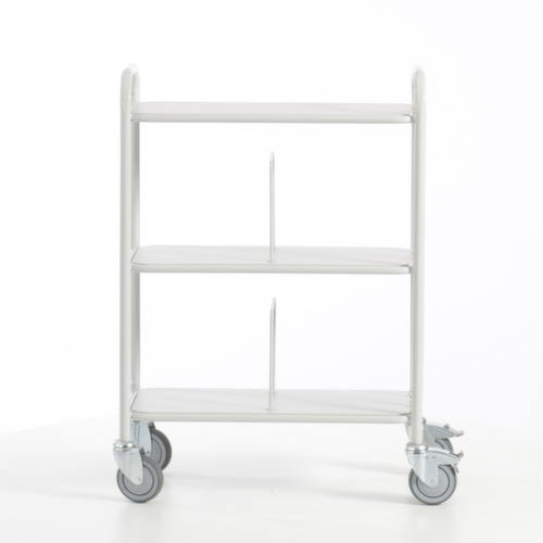 Rollcart Bürowagen, Traglast 150 kg, 3 Etagen