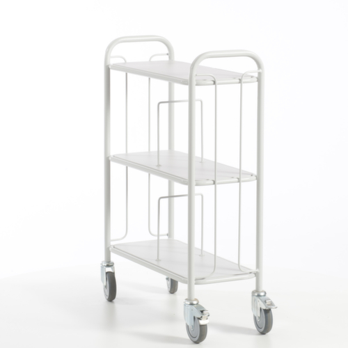 Rollcart Bürowagen, Traglast 150 kg, 3 Etagen