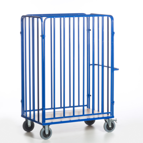 Rollcart Paketwagen mit Stahlrohrwänden