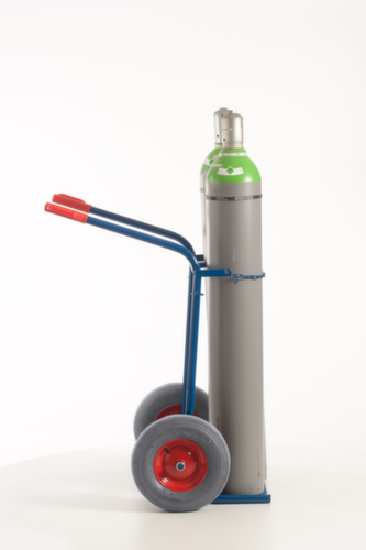 Rollcart Flaschenkarre, für 2x40/50 l Flasche, Luft-Bereifung