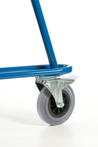 Rollcart Flaschenkarre mit Stützrad, für 2x40/50 l Flasche, Luft-Bereifung
