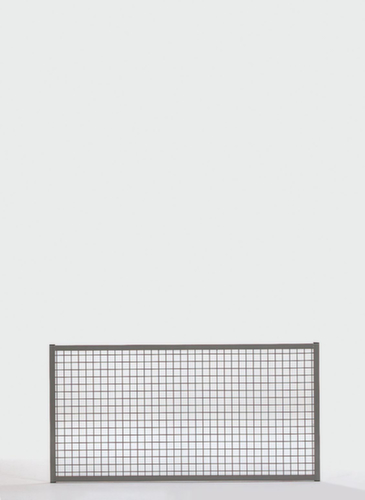 Wand-Aufsatzelement für Trennwandsystem, Breite 1480 mm