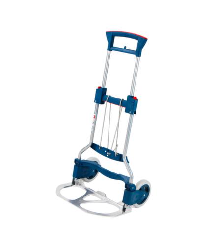 RuXXac Klappbare Alu-Sackkarre Business, Traglast 125 kg, Polymer-Bereifung