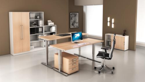 Elektrisch höhenverstellbarer Sitz-Steh-Schreibtisch XDSM-Serie