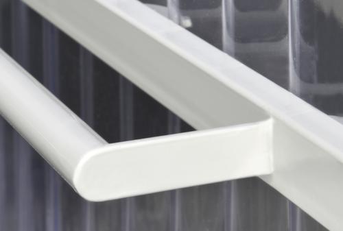 WSM Raucher-Unterstand mit 1 Seiten- und 1 Rückwand