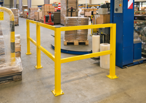 Moravia Rammschutzgeländer-System BLACK BULL S-Line, Querbalken, Länge 2000 mm