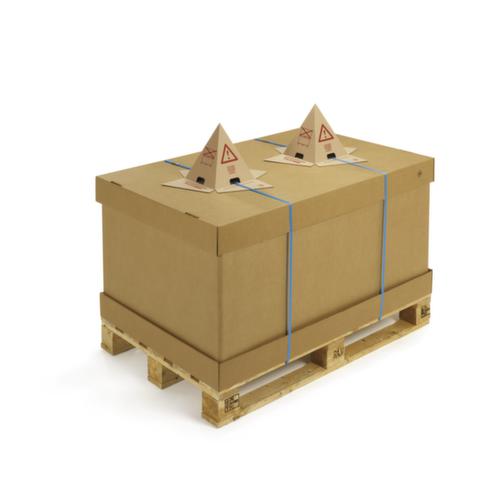 Palettenhütchen "nicht stapeln"