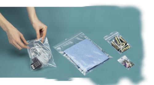 Druckverschlussbeutel, 50 µm, Länge x Breite 300 x 300 mm