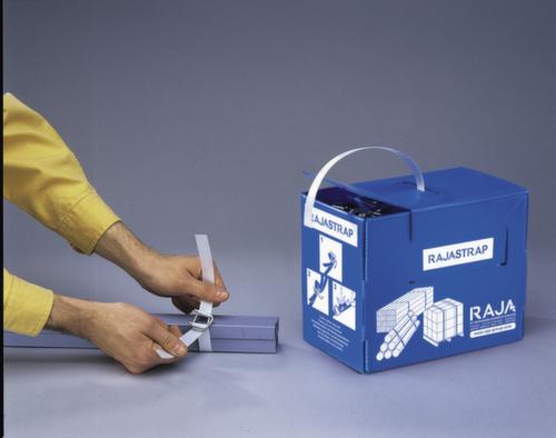 Umreifungsset mit Textilband, Bandbreite 16 mm