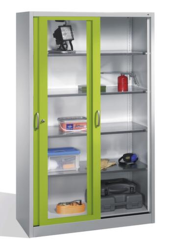 C+P Werkstattschrank ERGO mit Sichtfenstertüren
