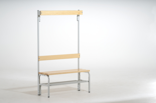 Sypro Umkleidebank mit Holzleisten