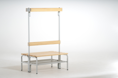 Sypro Umkleidebank mit Holzleisten